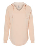 Independent Trading Co. - Women’s Lightweight California Wave Wash Hooded Sweatshirt - PRM2500