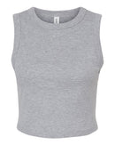 BELLA + CANVAS - Women's Micro Rib Muscle Crop Tank - 1013