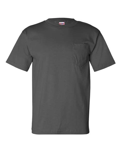 Bayside - USA-Made T-Shirt with a Pocket - 7100