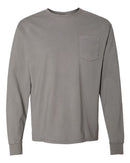 ComfortWash by Hanes - Garment-Dyed Long Sleeve T-Shirt With a Pocket - GDH250