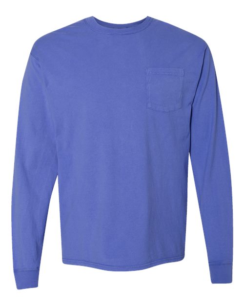 ComfortWash by Hanes - Garment-Dyed Long Sleeve T-Shirt With a Pocket - GDH250