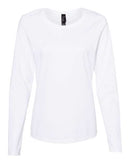 Hanes - Perfect-T Women’s Long Sleeve Scoopneck T-Shirt - S04LS