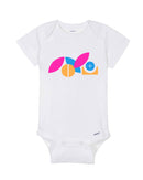 Gerber White Onesies® Brand Bodysuits